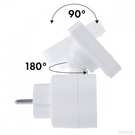 Timer cyfrowy GB605 E 16A IP20