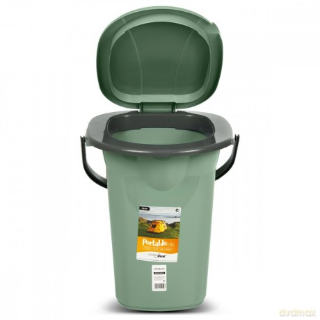Toaleta turystyczna GB320GG Zielono-szara