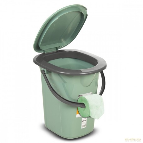 Toaleta turystyczna GB320GG Zielono-szara