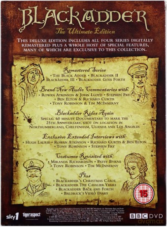 Black Adder Remastered - The Ultimate Edition (BBC) (Czarna Żmija) [6DVD]