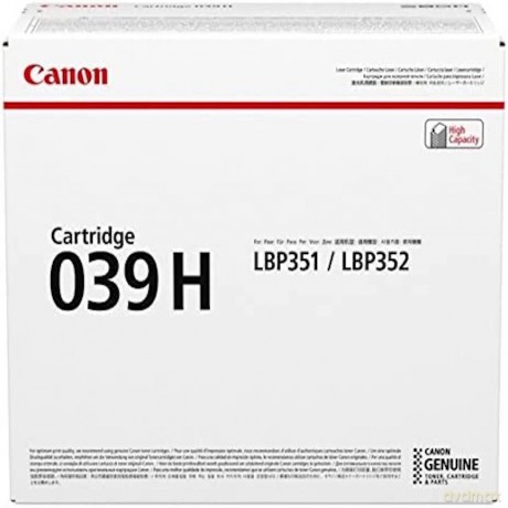 Toner 039 H BLACK 0288C001