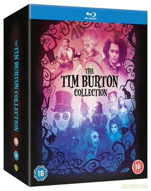 The Tim Burton Collection: Batman / Batman Returns / Beetlejuice / Mars Attacks! / Pee Wee's Big Adventure / Charlie and The Chocolate Factory / Sweeney Todd: The Demon Barber of Fleet Street / Tim Burton's Corpse Bride [8xBlu-ray]
