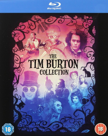 The Tim Burton Collection: Batman / Batman Returns / Beetlejuice / Mars Attacks! / Pee Wee's Big Adventure / Charlie and The Chocolate Factory / Sweeney Todd: The Demon Barber of Fleet Street / Tim Burton's Corpse Bride [8xBlu-ray]