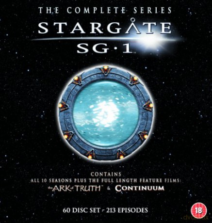 Stargate SG-1 Season 1-10 plus The Ark of Truth/ Continuum (New Packaging) (Gwiezdne Wrota Sezon 1-10 plus Gwiezdne Wrota Arka Prawdy / Continuum) [60DVD]