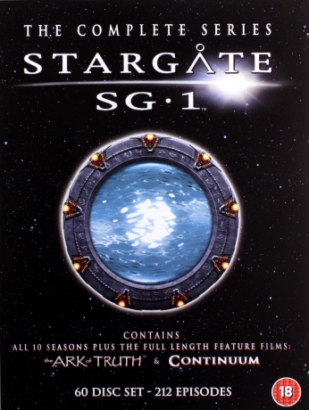 Stargate SG-1 Season 1-10 plus The Ark of Truth/ Continuum (New Packaging) (Gwiezdne Wrota Sezon 1-10 plus Gwiezdne Wrota Arka Prawdy / Continuum) [60DVD]