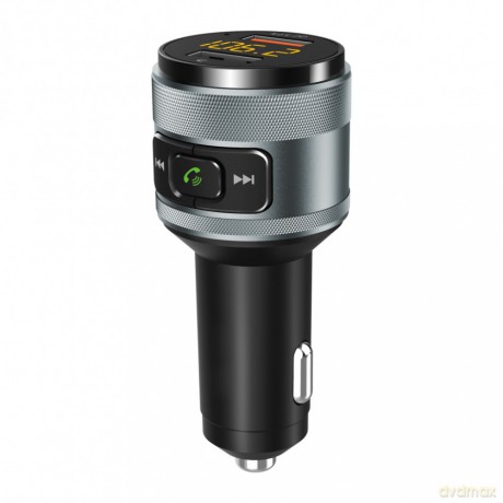 Transmiter samochodowy FM MP3 z funkcją BT, USB LCD FM-57 QC3.0