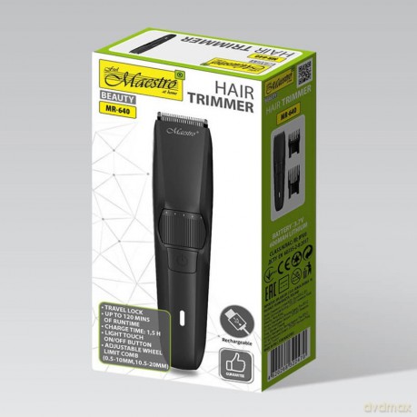 Trymer do włosów USB MR-640