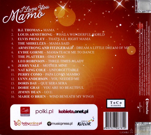 Mamo I Love You [CD]