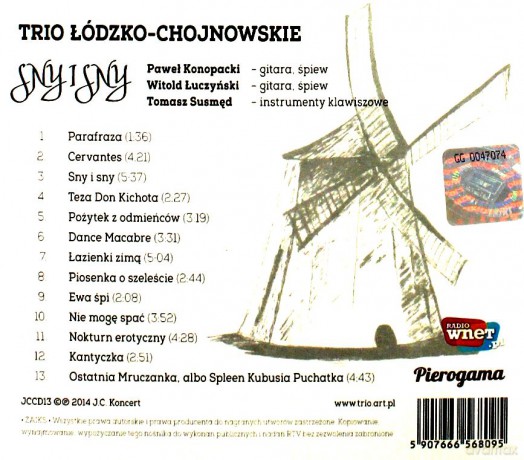 Trio Łódzko-Chojnowskie: Sny I Sny [CD]