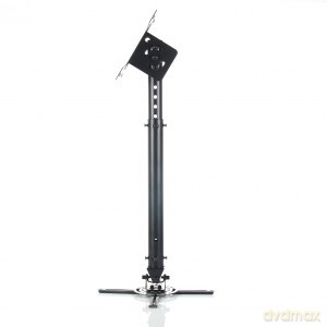 Uchwyt podwieszany 45-76cm do projektora P-107B 15KG Czarny