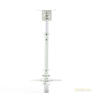 Uchwyt podwieszany 45-76cm do projektora P-107W 15KG Biały