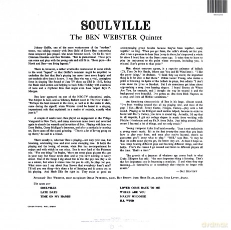Ben Webster: Soulville [Winyl]