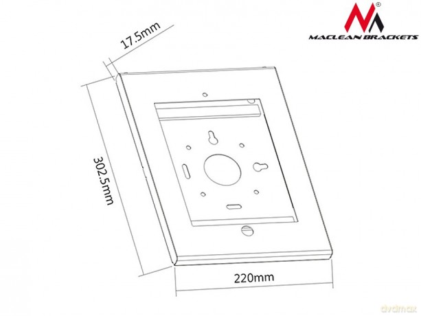 Uchwyt uniwersalny reklamowy do iPad 2/3/4/Air/Air2 MC-676