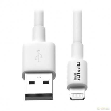 USB-A/Lithening Kabel Bialy USB2.0 0.9m