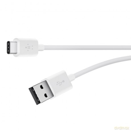 USB-C to USB-A Cable 2m White