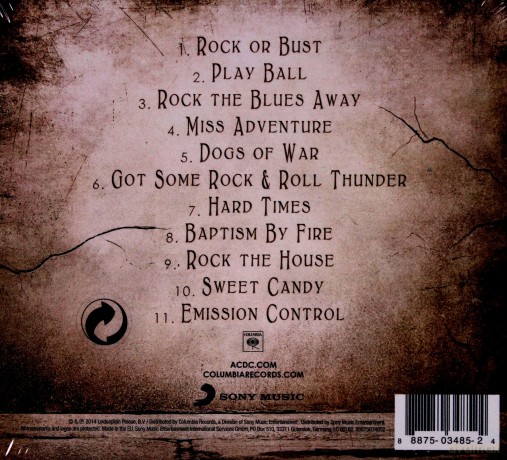 AC/DC: Rock or Bust [CD]