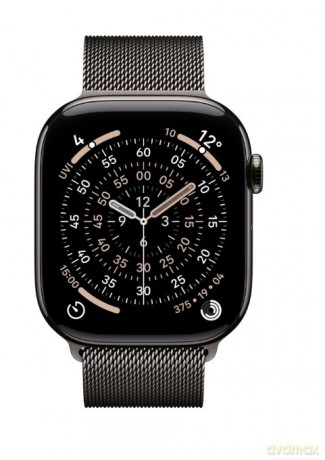 Watch Series 11 GPS + Cellular koperta 46 mm z tytanu w kolorze łupku, bransoleta mediolańska w kolorze łupku M/L