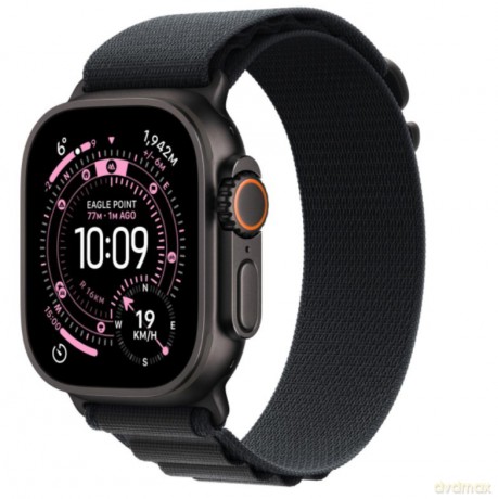 Watch Ultra 3 GPS + Cellular, koperta 49 mm z tytanu w kolorze czarnym, opaska Alpine w kolorze czarnym - rozmiar L
