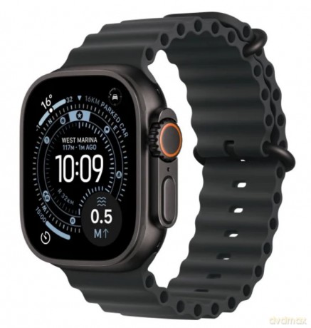 Watch Ultra 3 GPS + Cellular, koperta 49 mm z tytanu w kolorze czarnym, pasek Ocean w kolorze czarnym