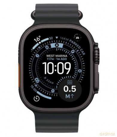 Watch Ultra 3 GPS + Cellular, koperta 49 mm z tytanu w kolorze czarnym, pasek Ocean w kolorze czarnym