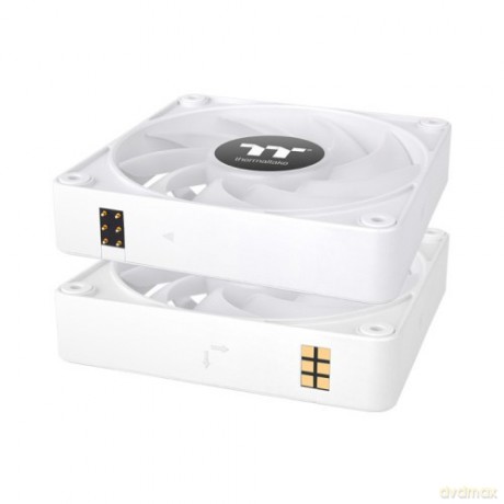 Wentylator - CT120 EX ARGB (3x120mm, PWM, łączenie magnetyczne) Biały