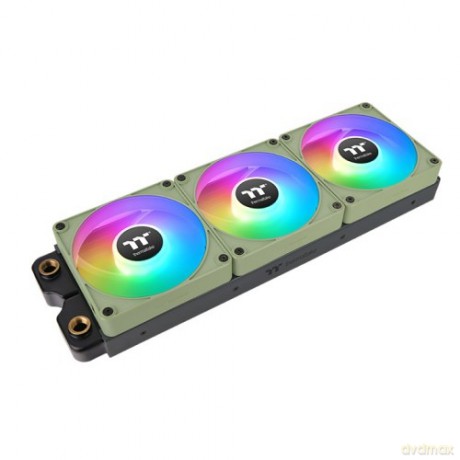 Wentylator - CT120 EX ARGB (3x120mm, PWM, łączenie magnetyczne) Matcha Green
