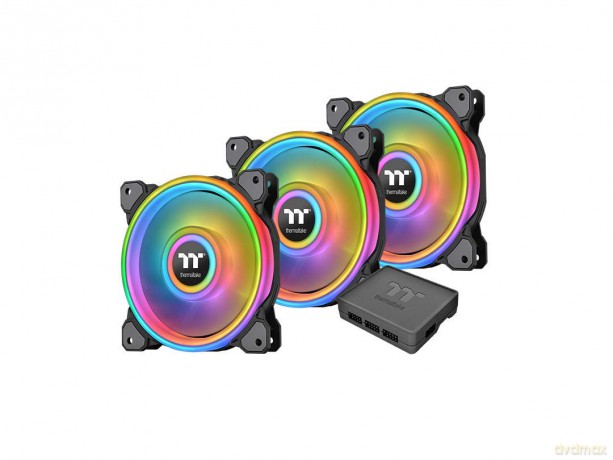 Wentylator - Riing Quad 14 RGB Radiator Fan TT Premium Edition 3Pack