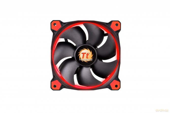 Wentylator - Ring 12 LED (120mm, LNC, 1500 RPM) BOX Czerwony