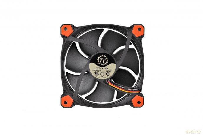 Wentylator - Ring 12 LED (120mm, LNC, 1500 RPM) BOX Czerwony