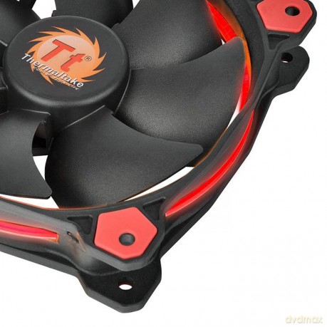 Wentylator - Ring 12 LED (120mm, LNC, 1500 RPM) BOX Czerwony