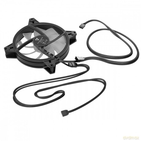 Wentylator ARGB 140x140x25 czarny