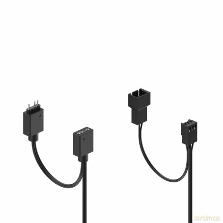 Wentylator Aspect 12 RGB PWM Black Frame 120 mm