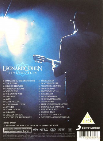 Leonard Cohen: Live In Dublin [DVD]