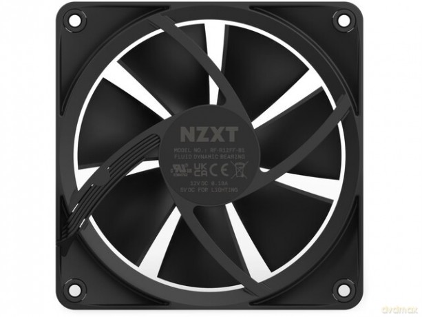 Wentylator F120 RGB 120mm czarny