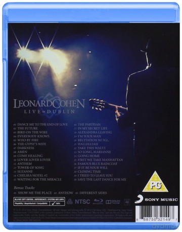 Leonard Cohen: Live In Dublin [Blu-Ray]