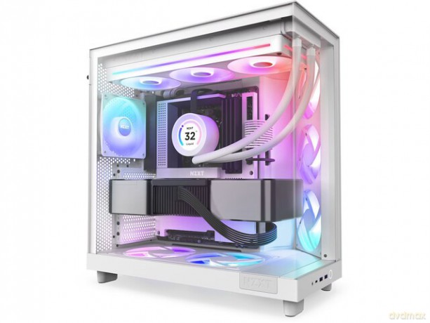 Wentylator F360 RGB CORE PWM biały