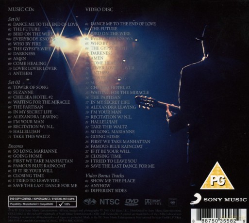 Leonard Cohen: Live In Dublin [3CD]+[DVD]