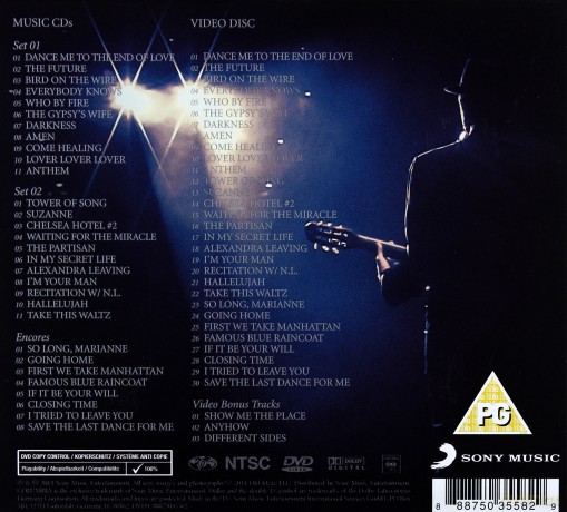 Leonard Cohen: Live In Dublin [3CD]+[DVD]