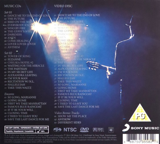 Leonard Cohen: Live In Dublin [3CD]+[DVD]