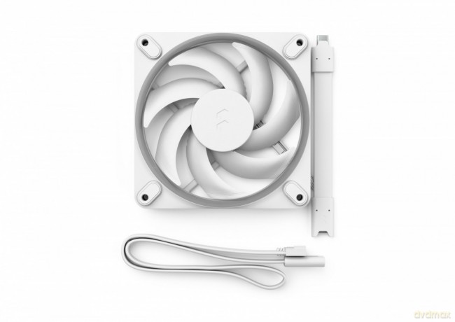 Wentylator Momentum 12 RGB 120mm biały