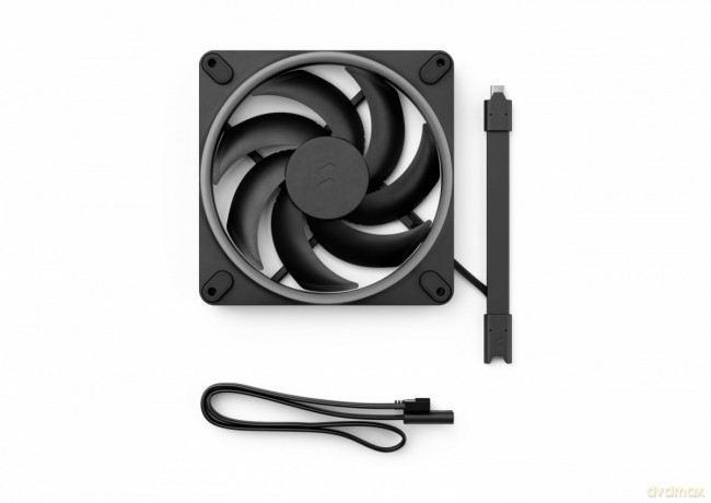 Wentylator Momentum 14 RGB 140mm 3-pak czarny