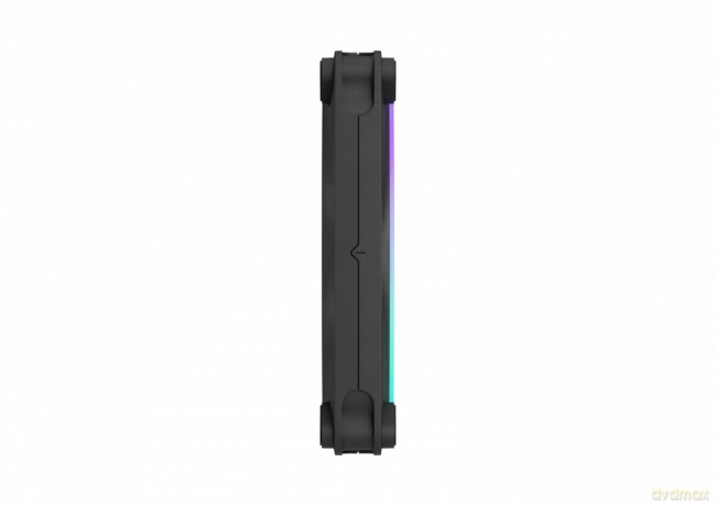 Wentylator Momentum 14 RGB 140mm 3-pak czarny