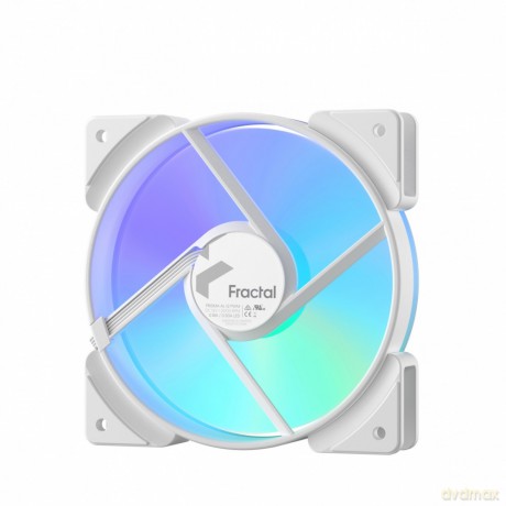 Wentylator Prisma AL-12 ARGB 120mm pojedyncze opakowanie PWM White