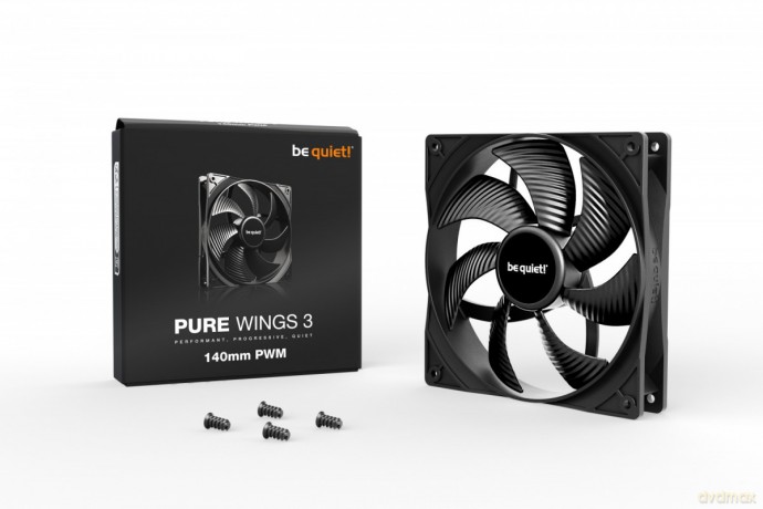 Wentylator Pure Wings 3 140 mm PWM