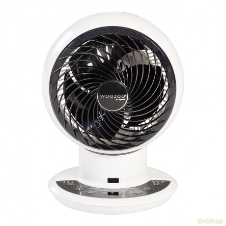 Wentylator/Cyrkulator Woozoo PCF-SDC15T DC jet 150, 15cm, 25W, 10 prędkości, Ruchoma głowica, Pilot, Timer Biały