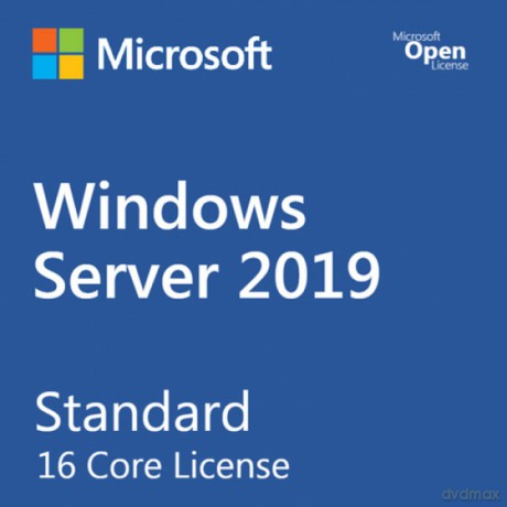 Windows Server Standard 2019 64bit ENG 16Core 10CAL DVD Box P73-07701
