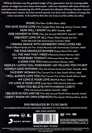 Whitney Houston: Whitney Houston Live (Her Greatest Performances) [DVD]