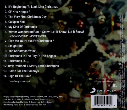 Johnny Mathis: The Classic Christmas Album [CD]