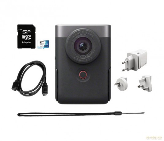 Zaawansowany zestaw do vlogowania PowerShot V10 Vlogging srebrny 5946C009