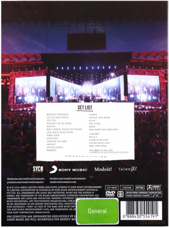 One Direction: Where We Are (Live From San Siro Stadium) [DVD]